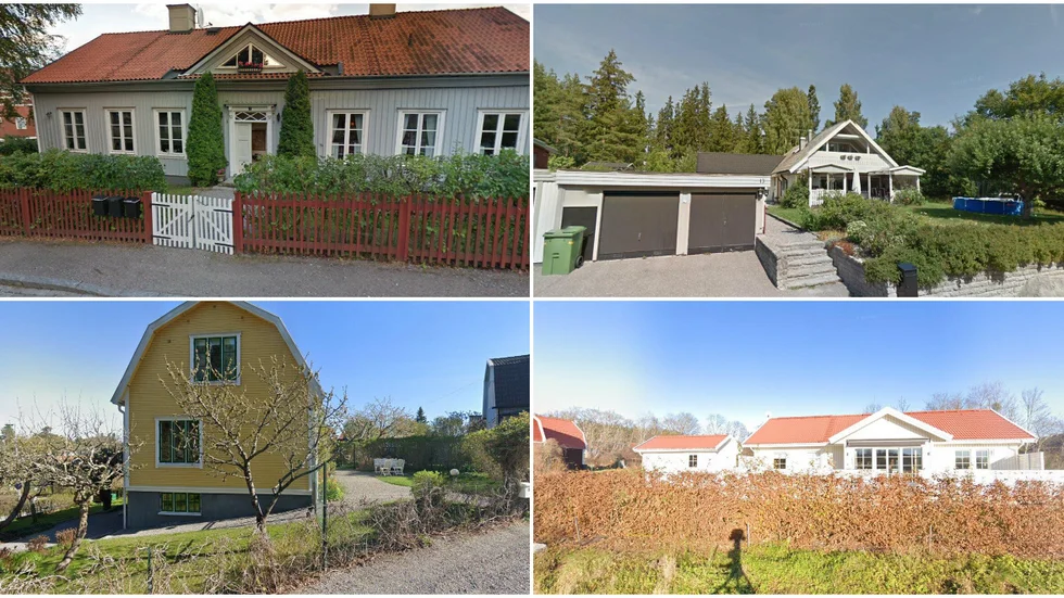 Lektorsgatan 1, Fatbursvägen 13, Solstigen 9 och Björsund 201