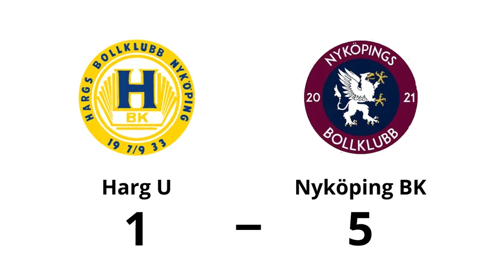 Hargs BK U förlorade mot Nyköpings BK