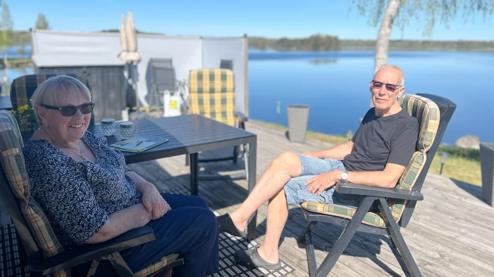 Barbro och Roland Mannertun kommer fortsätta sitt campingliv så länge de orkar. De har har campat i imponerade 42 år på samma camping. 