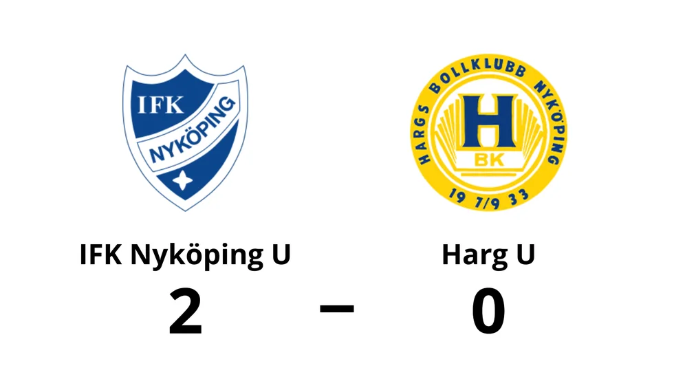 IFK Nyköping U vann mot Hargs BK U
