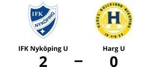IFK Nyköping U vann mot Harg U efter stark andra halvlek