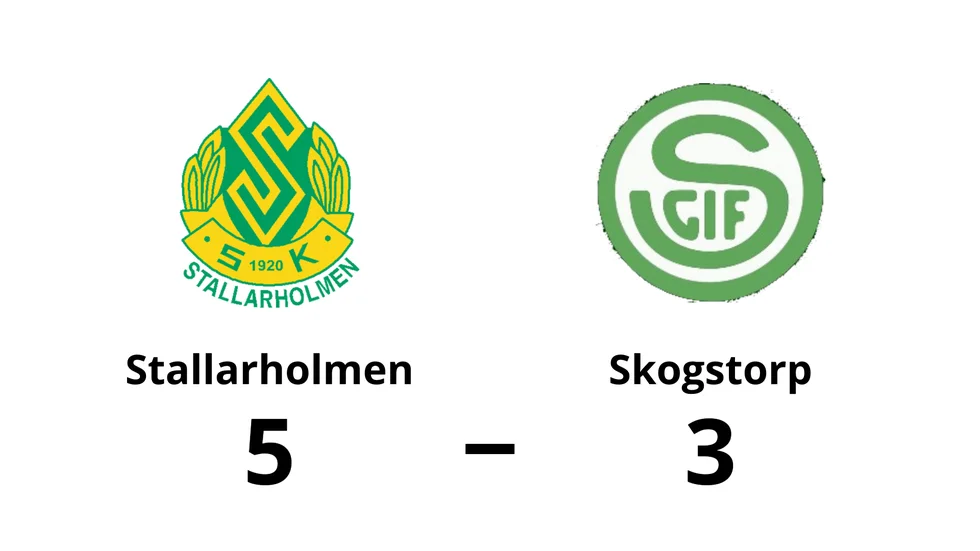 Stallarholmens SK vann mot Skogstorps GoIF