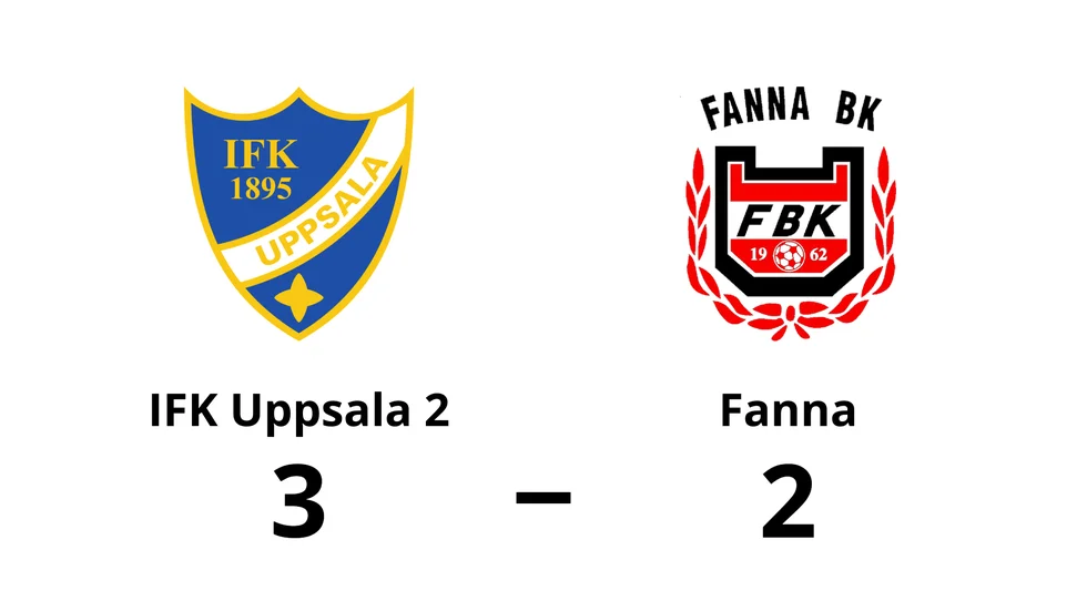IFK Uppsala 2 vann mot Fanna BK