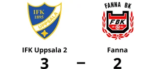 Ledning i halvtid - då tappade Fanna och förlorade