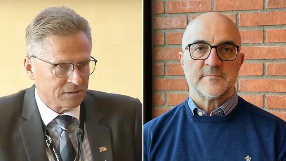 Jens Wennberg (L) ställde frågor till Iosif Karambotis (S) om de utskrivningsklara patienterna som ligger kvar på sjukhus.