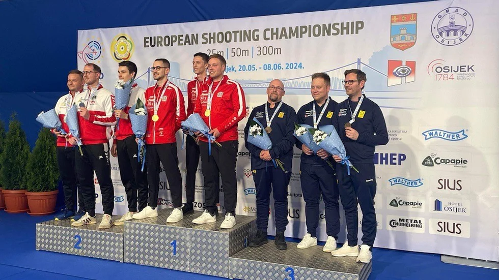 Det polska laget tog förstaplatsen med Schweiz och Sverige bakom sig.