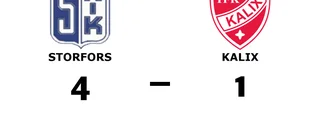Storfors vann efter Isac Wiklunds dubbel
