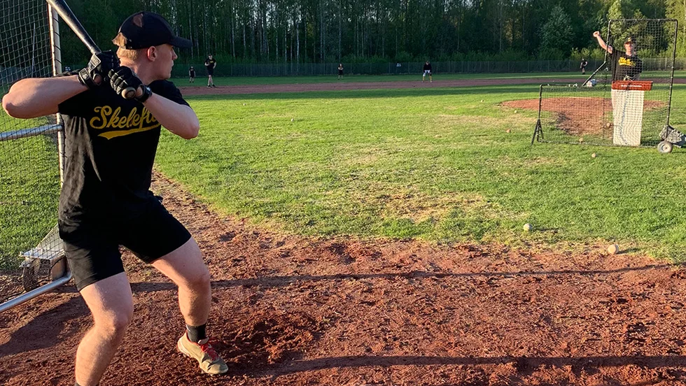 Erik Gillerstedt och Skellefteå BSK är redo för en spännande säsong. 