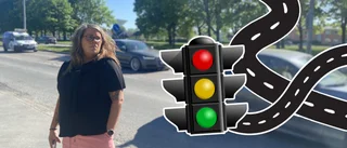 Kaosgatan: Åtta trasiga trafikljus och skrämmande utfarter 
