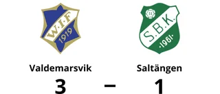 Valdemarsvik segrade mot Saltängen på Grännäs IP