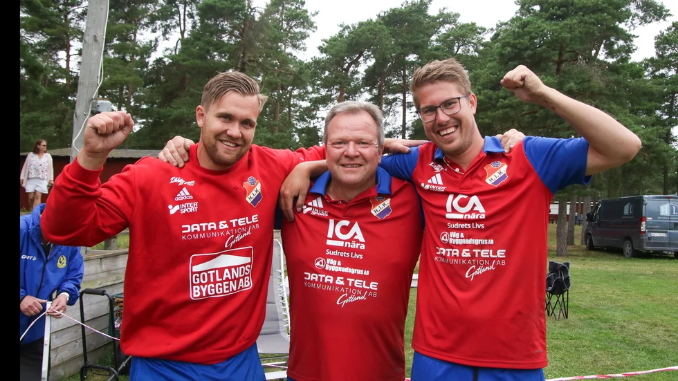 Jacob Nilsson, Ola Nilsson och William Snöbohm tog hem lagkulefinalen i SM.