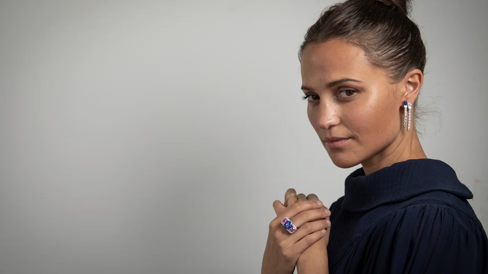 Den svenska skådespelaren Alicia Vikander har blivit mamma för andra gången. Arkivbild