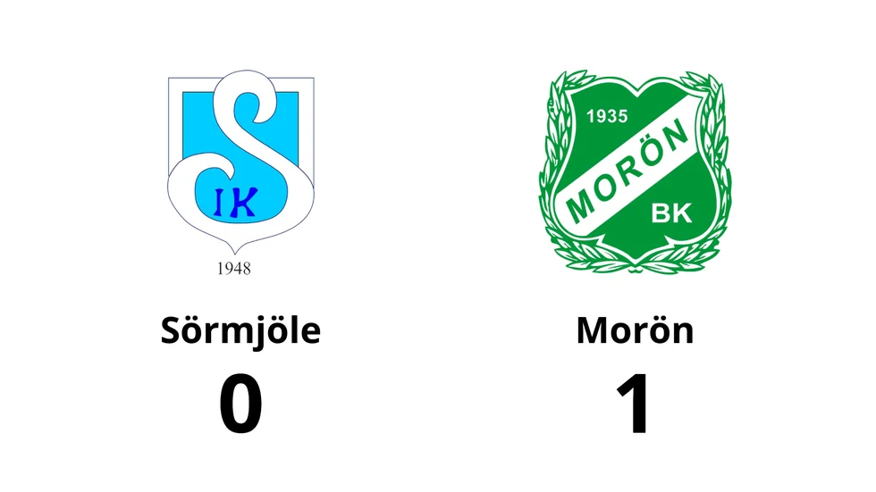 Sörmjöle IK förlorade mot Morön BK