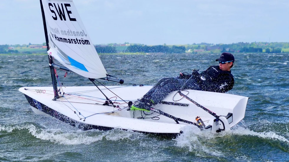 Jonathan Hammarström kammade hem bronset i ungdoms-VM på Marstrand. 