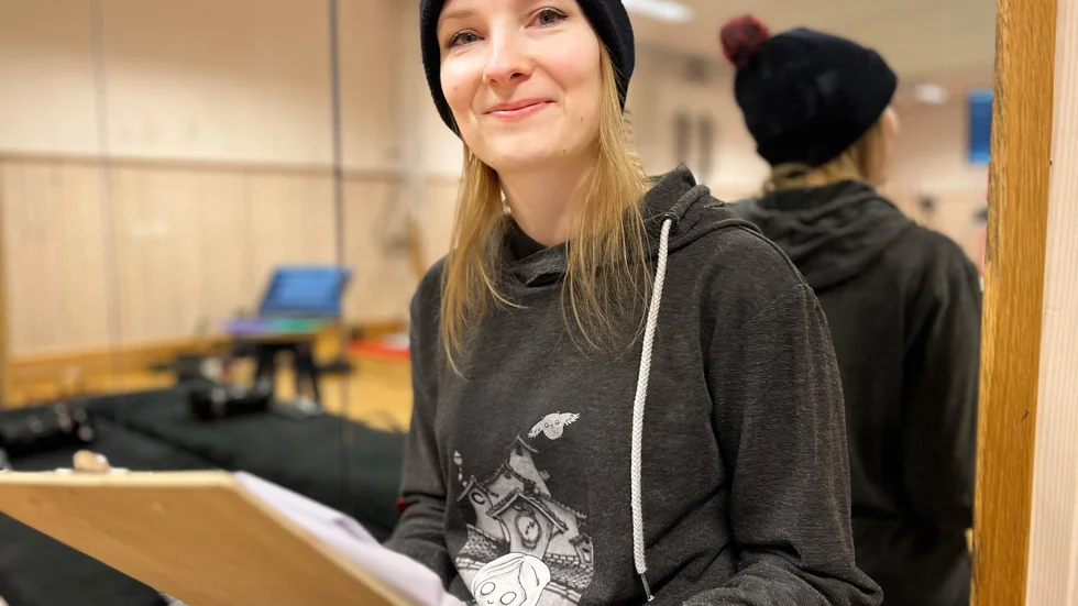 Cindy Stenberg: ”Min högsta vilja är att jag skulle få kunna göra filmmanus och leva på det. Men tills dess så har jag bara kul på hobby-nivå och försöker bara se vart det går. Jag ska ju hinna leva också”.