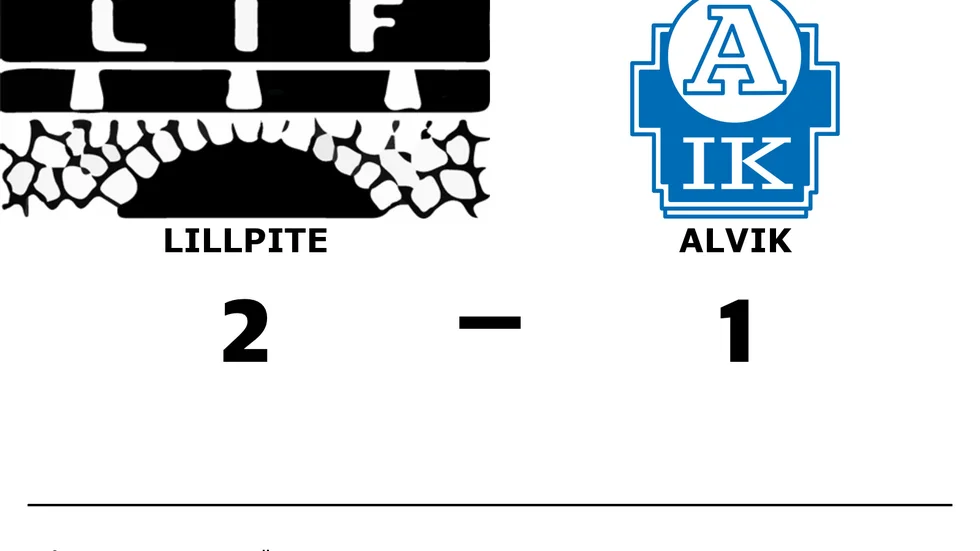 Lillpite IF vann mot Alviks IK