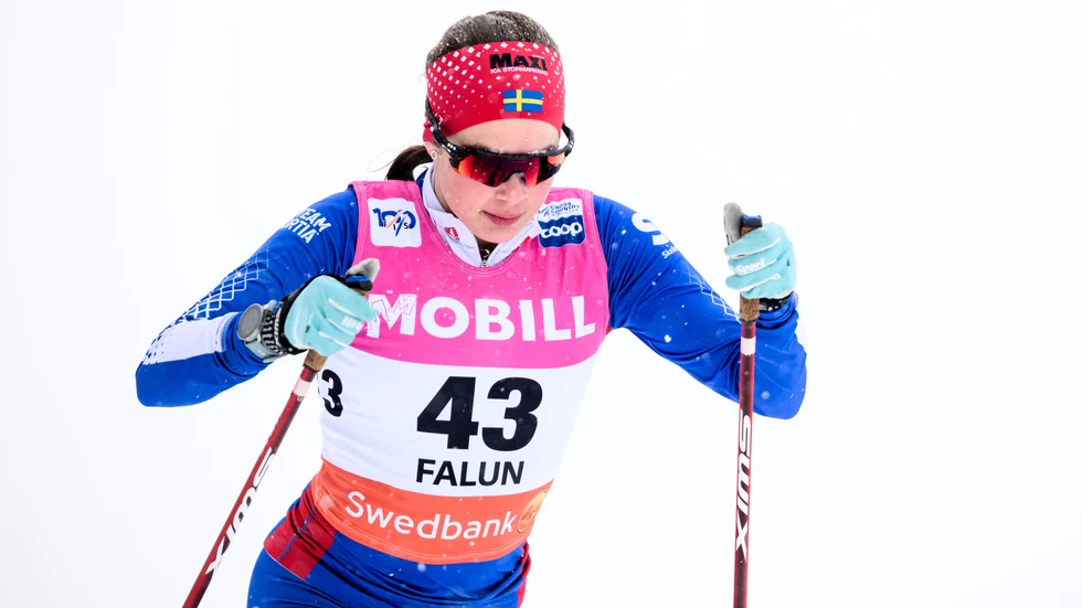 Evelina Crusell stod för en urstark semifinal och tog Skellefteå SK till finalen.