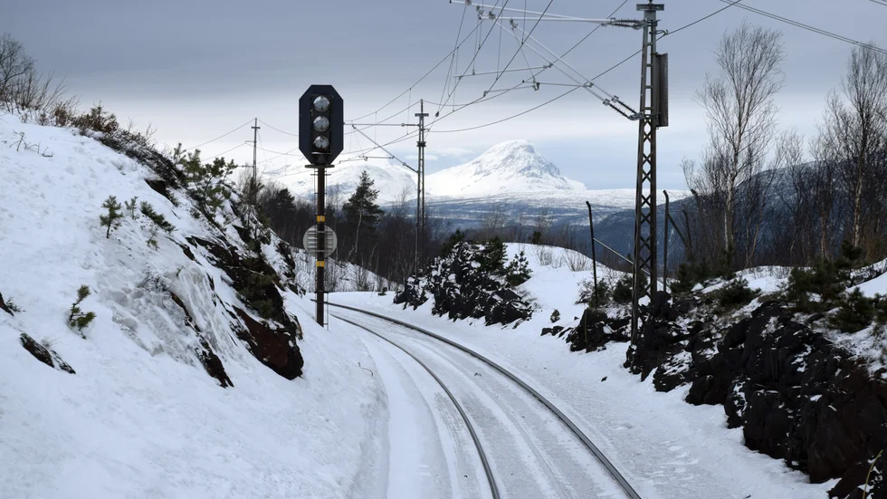 Västerpartiet Kiruna vill se en utbyggnad med dubbelspår av Malmbanan Kiruna-Boden snarast.