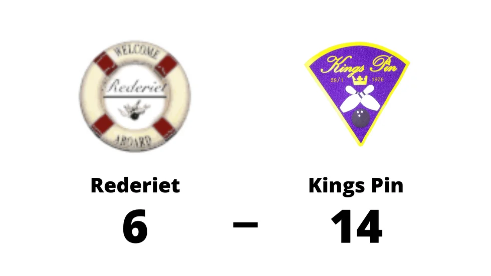 Rederiet IK förlorade mot Kings Pin BK