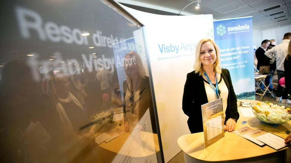 Kati Althe, Visby Airport.