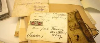 Stuxbergs familjearkiv är nu deponerat hos Arkivcentrum