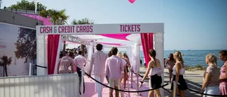Rosa avslutningsfest för en intensiv vecka