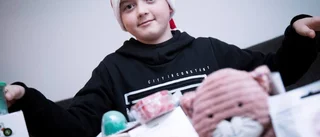 Liam, 10, samlar in julklappar till barn