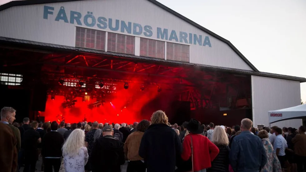 Thåström drog fullt hus i Fårösund i somras.