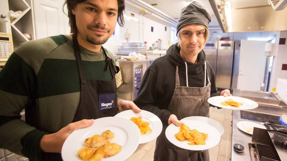 Potatisen från Stora Tollby håller absoluta toppklass och lämpar sig bra till premiumchips.