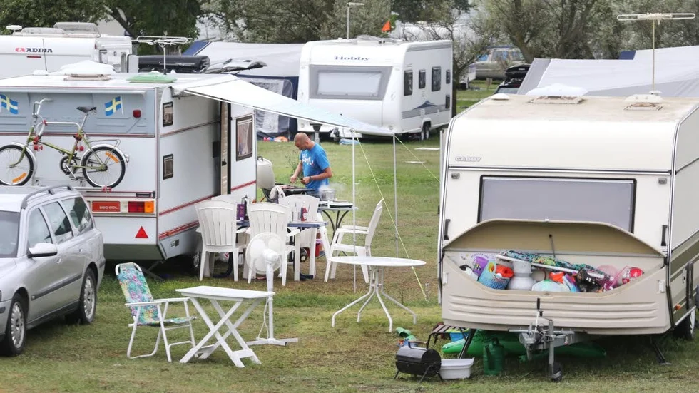 Färre campingnätter på Gotland i somras.