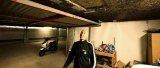 Garagetaket föll ner på Patriks bil - men Gotlandshem vägrar betala för skadorna