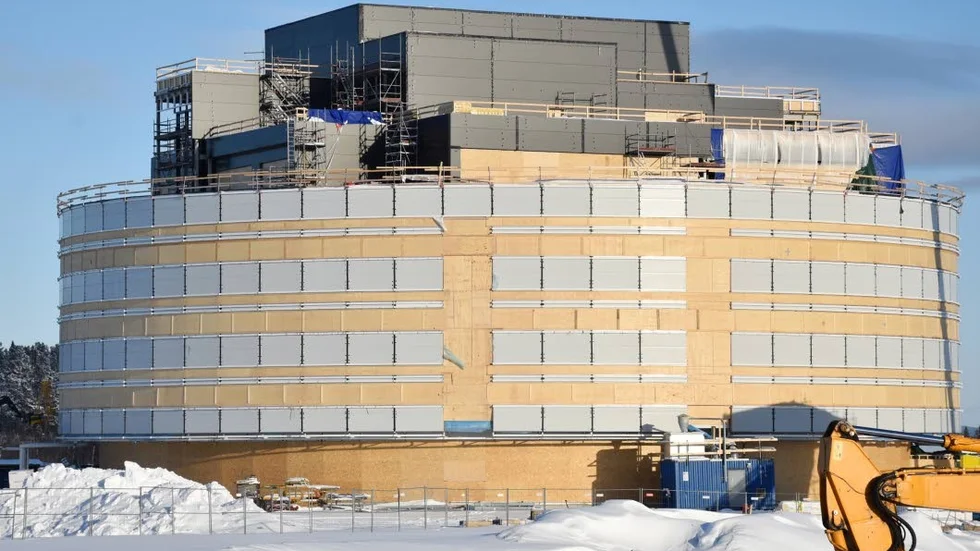 Viktigt projekt. Peab bygger stadshuset i nya stadskärnan.