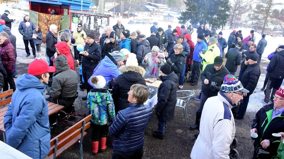 Bygdefesten i Gunnarsbyn  lockade många.