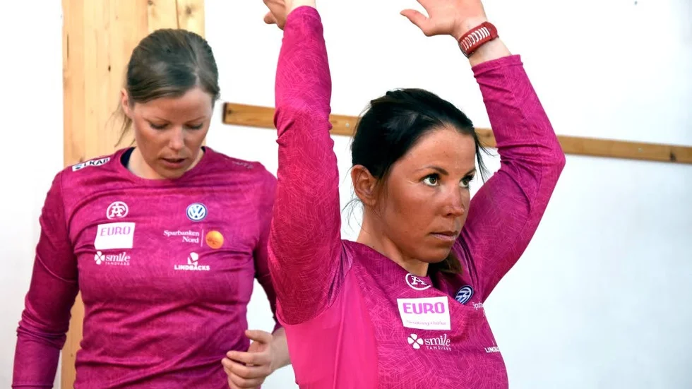 Råd. Cecilia Kalla har en viktig roll och ser till att alla övningar i styrkelokalen utförs korrekt.