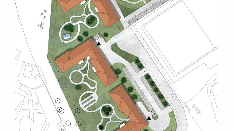 PLAN. Så har kan området komma att se ut uppifrån.