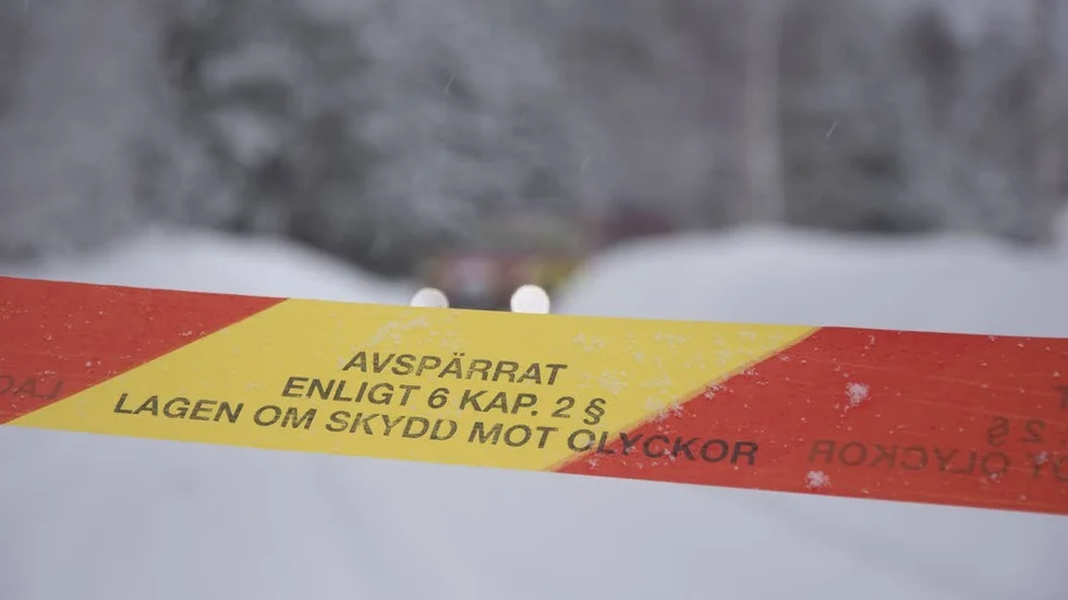 Tragedi. Takraset tog livet av närmare 60 kor.