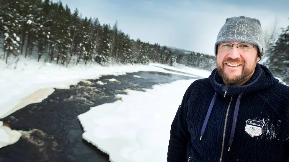 Visionär. Om två år kommer lönsamheten att öka, tror företagaren Fredrik Broman från Lassbyn.