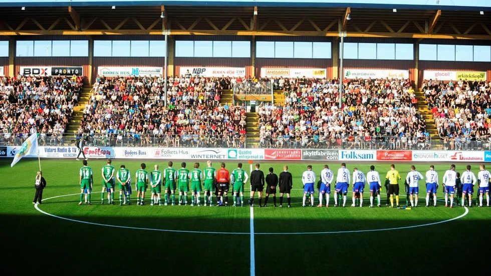 2009. Inför avspark den 4 augusti var det fullsatt in till sista plats på Boden Arena.