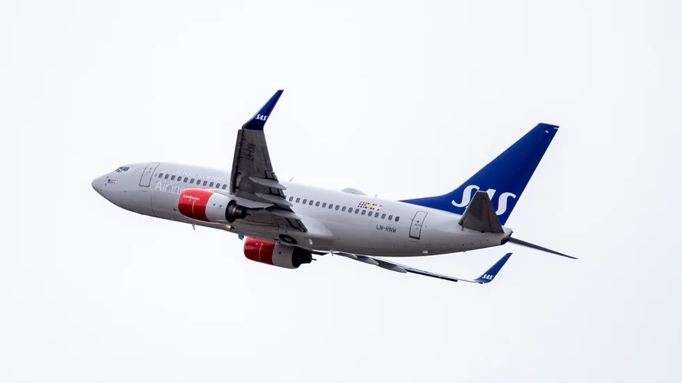 Det lyfter för SAS. Arkivbild.