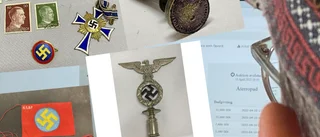 Nazistföremål såldes för tusentals kronor på auktion