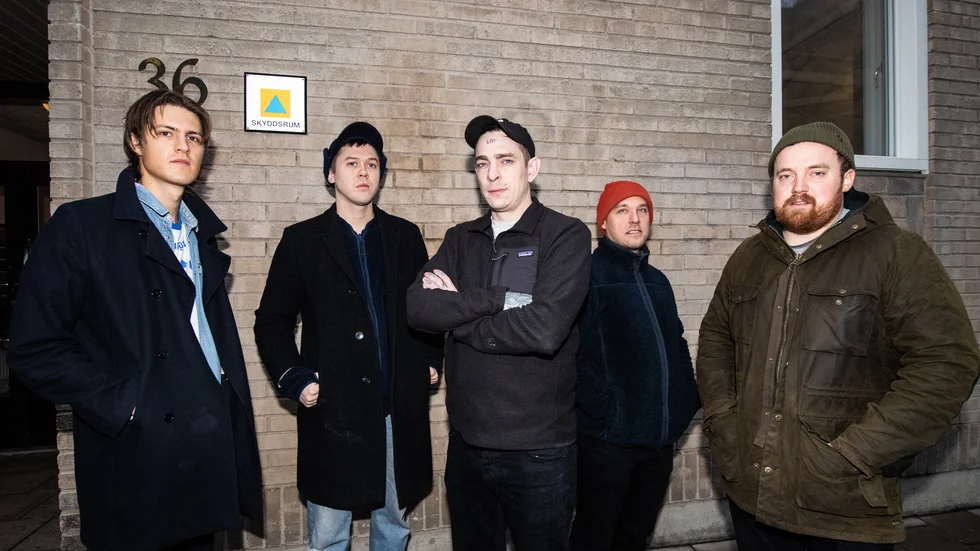 Viagra Boys, som är aktuella med den nya singeln "Ain't no thief". Arkivbild.