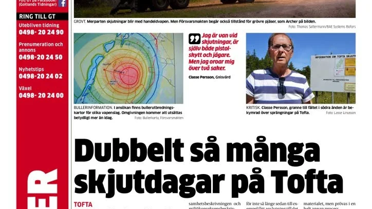 GT 6 juli 2017.