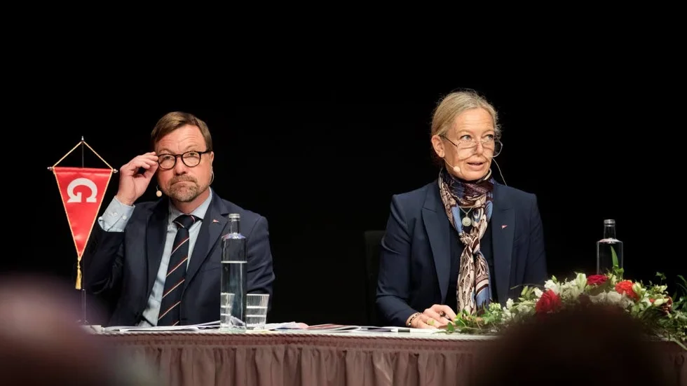Under årsstämman var det främst Håkan Johansson och Ann-Marie Åström som informerade aktieägare och medlemmar.