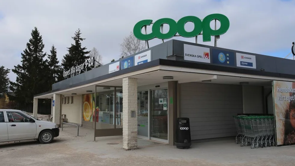 Lärbro. På Coop Konsum i Lärbro har man hittills inte känt av eller påverkats av ökad handel i Visby.