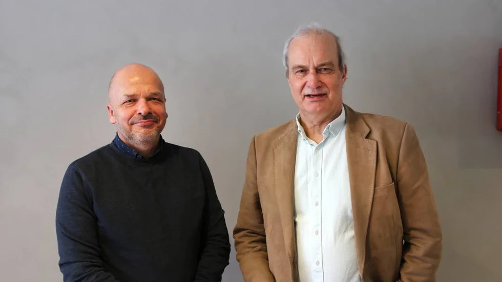 Projektduo. Lars Nellmer och Kjell Norman.
