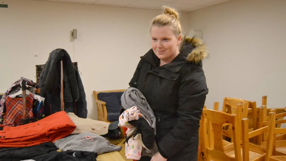 Isabella Larsson tycker att iniativet med julkassar var jättebra.