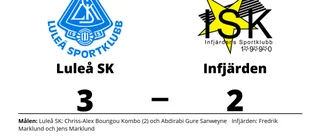 Luleå SK segrare hemma mot Infjärden