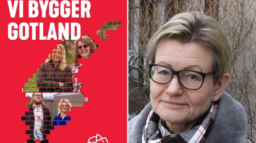 Socialdemokraternas valplattform "Vi bygger Gotland" presenterades av bland annat partiets ordförande Ulla Pettersson.