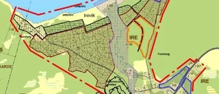 Plats för 50 nya tomter i Ireviken