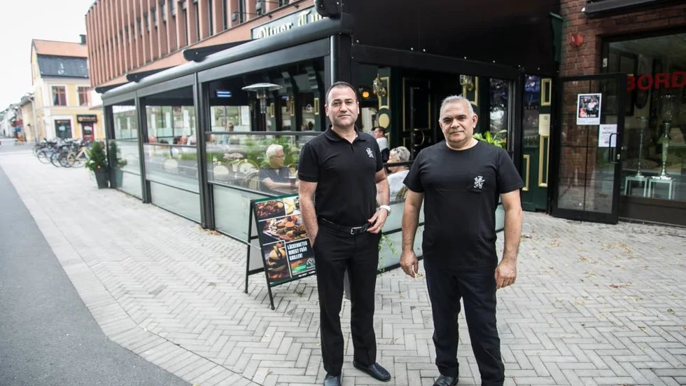 Savas Taneroglu, ägare och Mehmet Agir, restaurang chef på Oliver Twist.